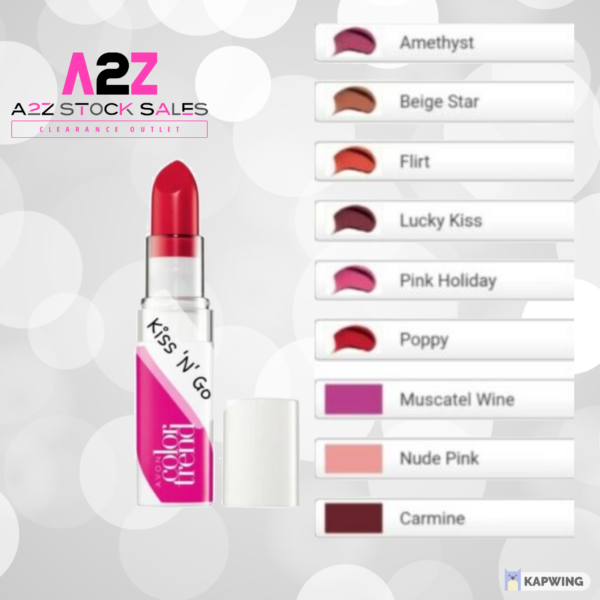 trend kiss n go lipstick