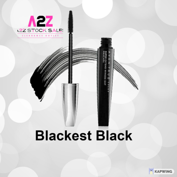 winged out mascara blackest black